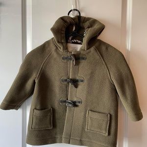 BURBERRY Baby wool coat